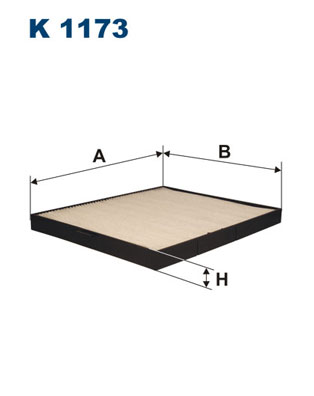 FILTRON Pollenszűrő K1173_FIL