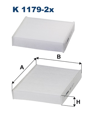 FILTRON Pollenszűrő K1179-2X_FIL