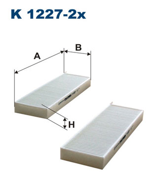 FILTRON Pollenszűrő K1227-2X_FIL