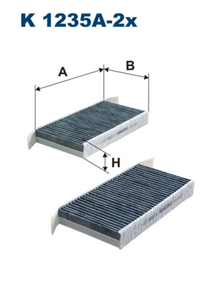 FILTRON Pollenszűrő K1235A-2X_FIL