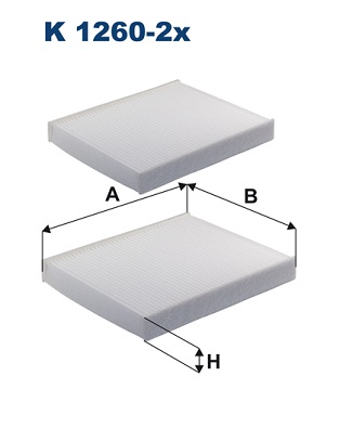 FILTRON Pollenszűrő K1260-2X_FIL