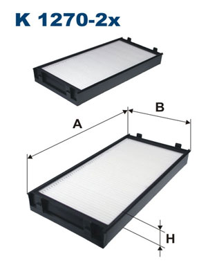 FILTRON Pollenszűrő K1270-2X_FIL