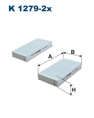 FILTRON Pollenszűrő K1279-2X_FIL