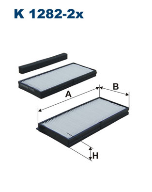 FILTRON Pollenszűrő K1282-2X_FIL