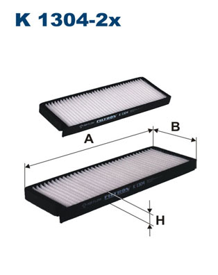 FILTRON Pollenszűrő K1304-2X_FIL