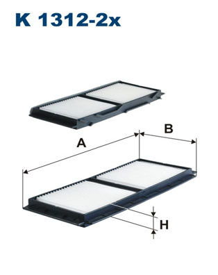 FILTRON Pollenszűrő K1312-2X_FIL