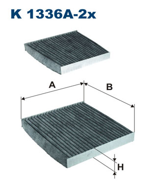 FILTRON Pollenszűrő K1336A-2X_FIL