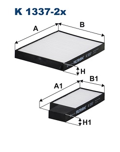 FILTRON Pollenszűrő K1337-2X_FIL