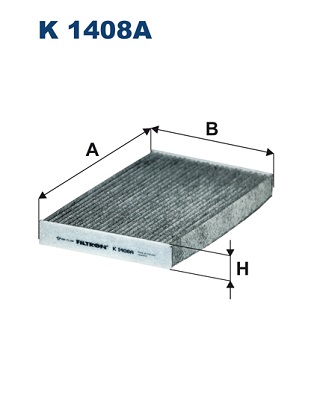 FILTRON Pollenszűrő K1408A_FIL