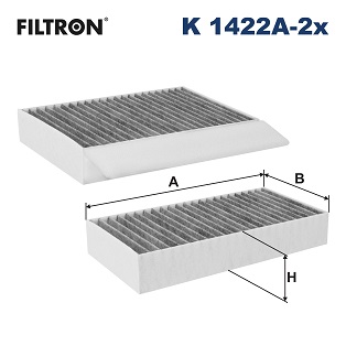 FILTRON Pollenszűrő K1422A-2X_FIL