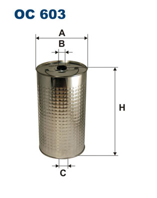 FILTRON Olajszűrő betét OC603_FIL