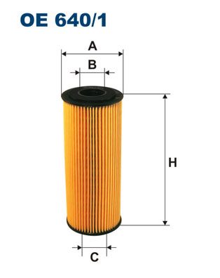 FILTRON Olajszűrő betét OE640/1_FIL