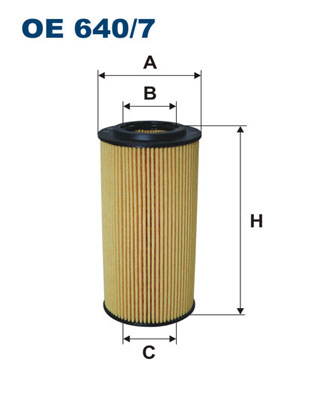 FILTRON Olajszűrő betét OE640/7_FIL