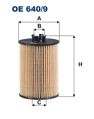 FILTRON Olajszűrő betét OE640/9_FIL