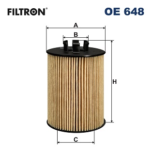 FILTRON OE648_FIL Olajszűrő betét