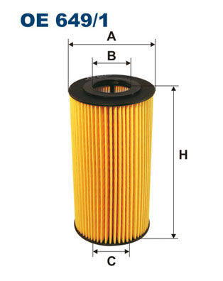 FILTRON Olajszűrő betét OE649/1_FIL