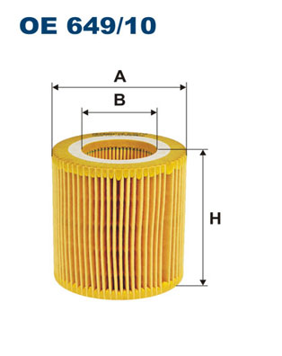 FILTRON Olajszűrő betét OE649/10_FIL