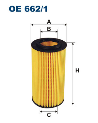 FILTRON Olajszűrő betét OE662/1_FIL