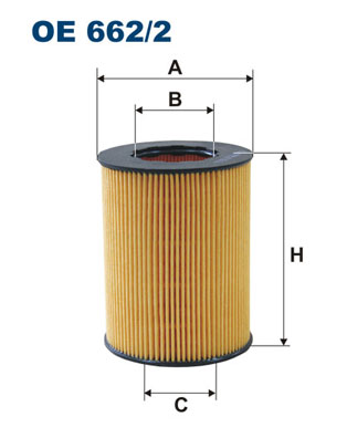 FILTRON Olajszűrő betét OE662/2_FIL