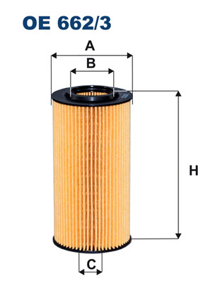 FILTRON Olajszűrő betét OE662/3_FIL