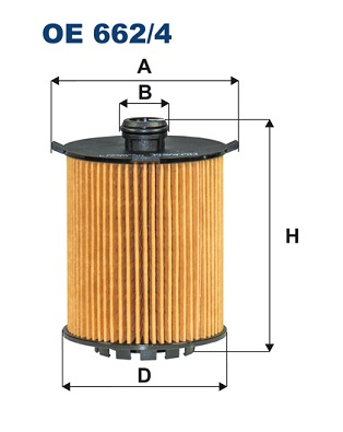 FILTRON Olajszűrő betét OE662/4_FIL