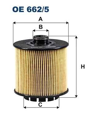 FILTRON Olajszűrő betét OE662/5_FIL