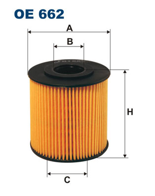 FILTRON Olajszűrő betét OE662_FIL