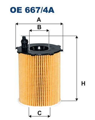 FILTRON Olajszűrő OE667/4A_FIL