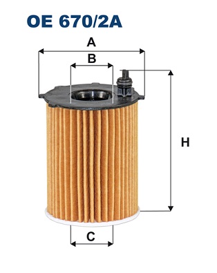 FILTRON Olajszűrő OE670/2A_FIL