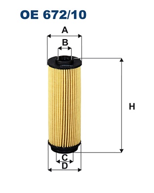 FILTRON Olajszűrő betét OE672/10_FIL