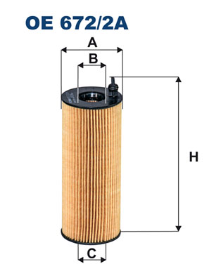 FILTRON Olajszűrő OE672/2A_FIL