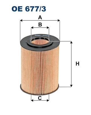 FILTRON Olajszűrő betét OE677/3_FIL