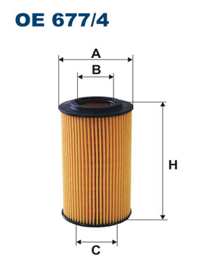 FILTRON Olajszűrő betét OE677/4_FIL