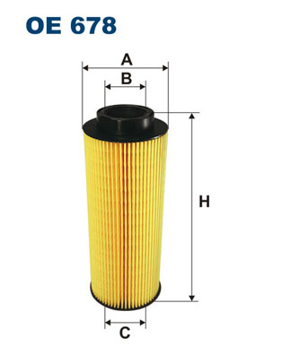 FILTRON Olajszűrő betét OE678_FIL