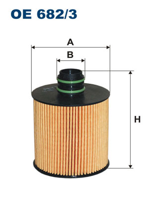 FILTRON Olajszűrő betét OE682/3_FIL