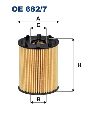 FILTRON Olajszűrő betét OE682/7_FIL