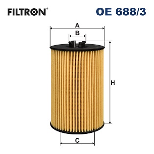 FILTRON Olajszűrő betét OE688/3_FIL