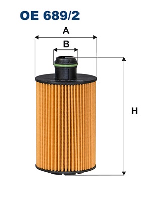 FILTRON Olajszűrő betét OE689/2_FIL