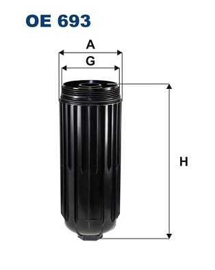 FILTRON Olajszűrő betét OE693_FIL