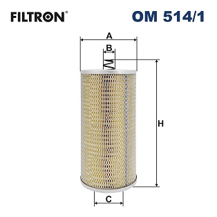 FILTRON Olajszűrő betét OM514/1_FIL