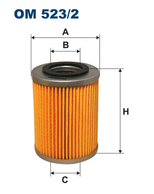 FILTRON Olajszűrő OM523/2_FIL