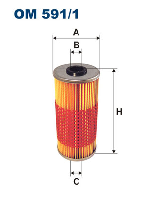 FILTRON OM591/1_FIL Olajszűrő betét