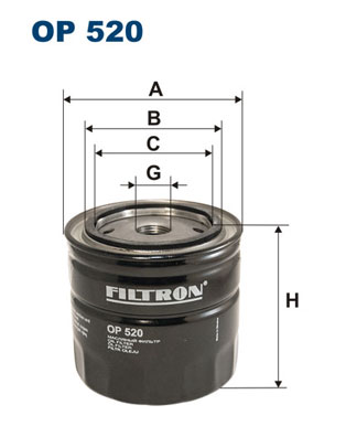 FILTRON Olajszűrő OP520_FIL