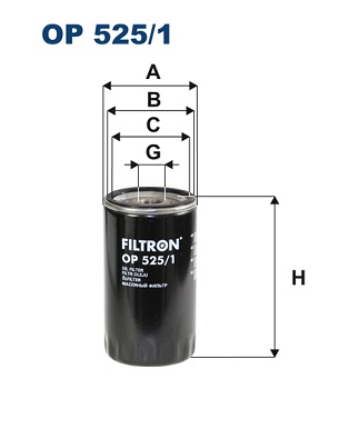 FILTRON Olajszűrő OP525/1_FIL