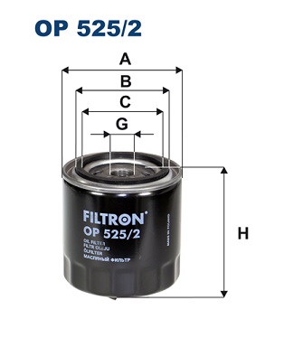 FILTRON Olajszűrő OP525/2_FIL