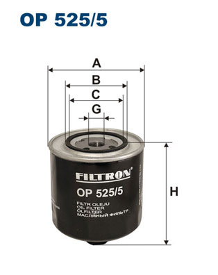 FILTRON Olajszűrő OP525/5_FIL