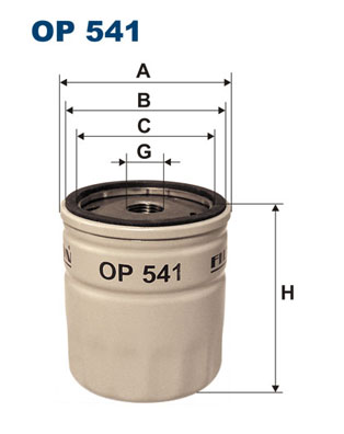 FILTRON OP541_FIL Olajszűrő