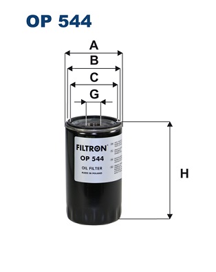 FILTRON Olajszűrő OP544_FIL