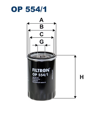 FILTRON Olajszűrő OP554/1_FIL