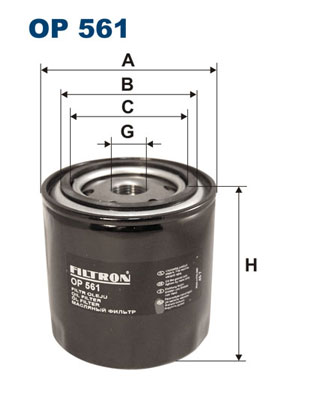 FILTRON Olajszűrő OP561_FIL